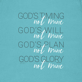 grace & truth Womens T-Shirt God's Plan