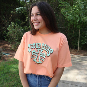 grace & truth Womens T-Shirt Jesus Saves Hebrews 7:25