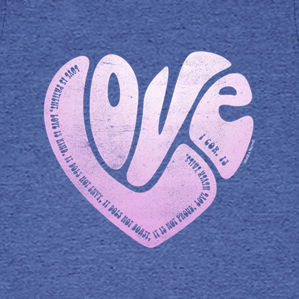 grace & truth Womens T-Shirt Love