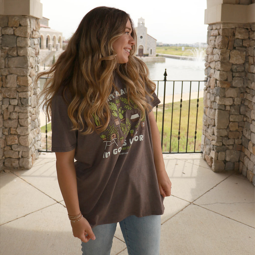 grace & truth Womens T-Shirt Plants