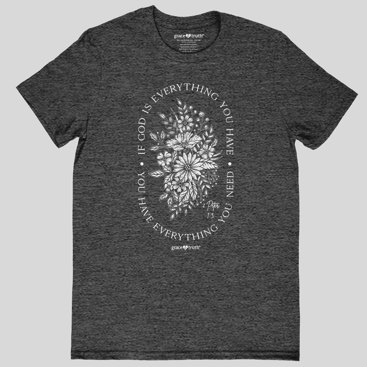 grace & truth Womens T-Shirt God Is Everything