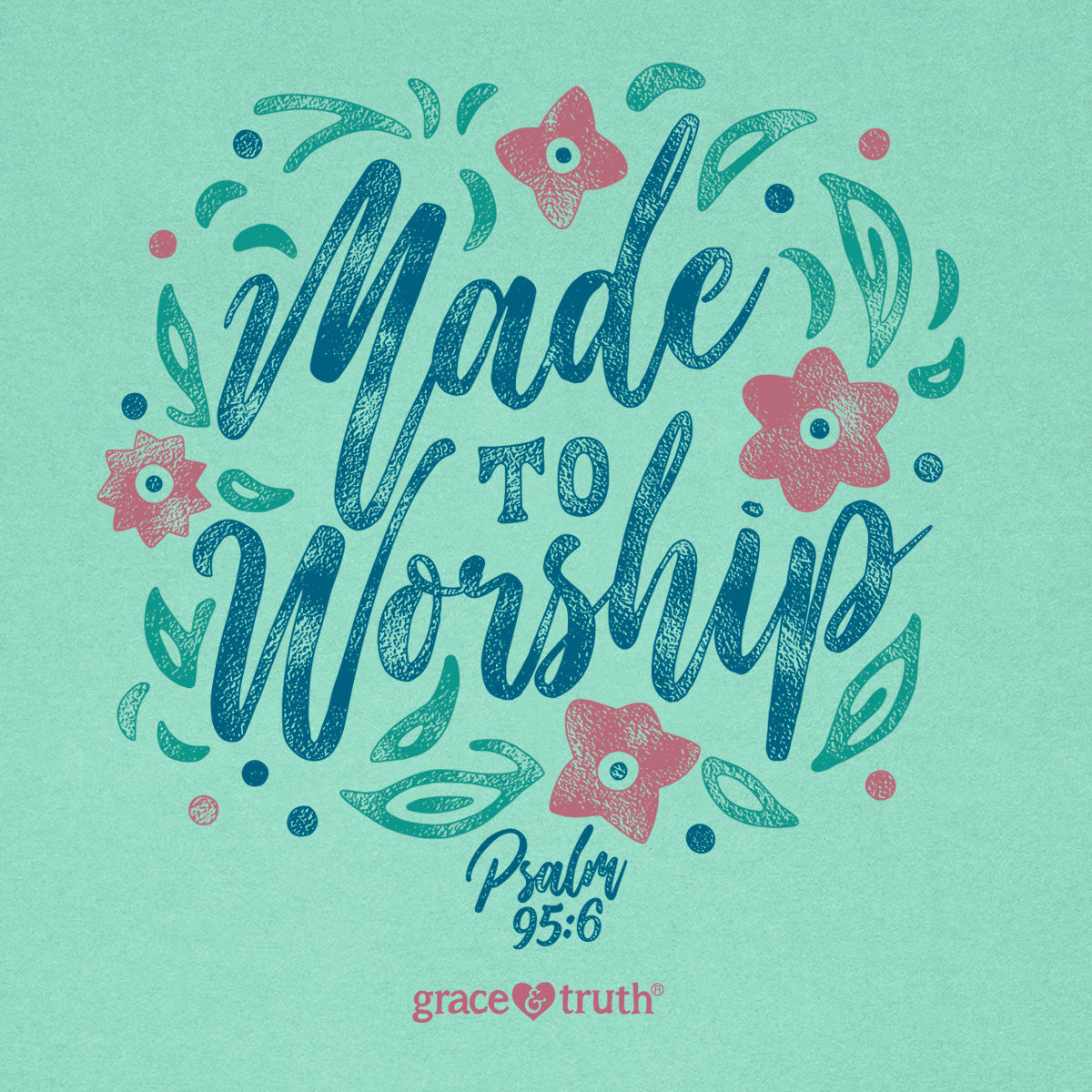 grace & truth Womens T-Shirt Worship Secondary image