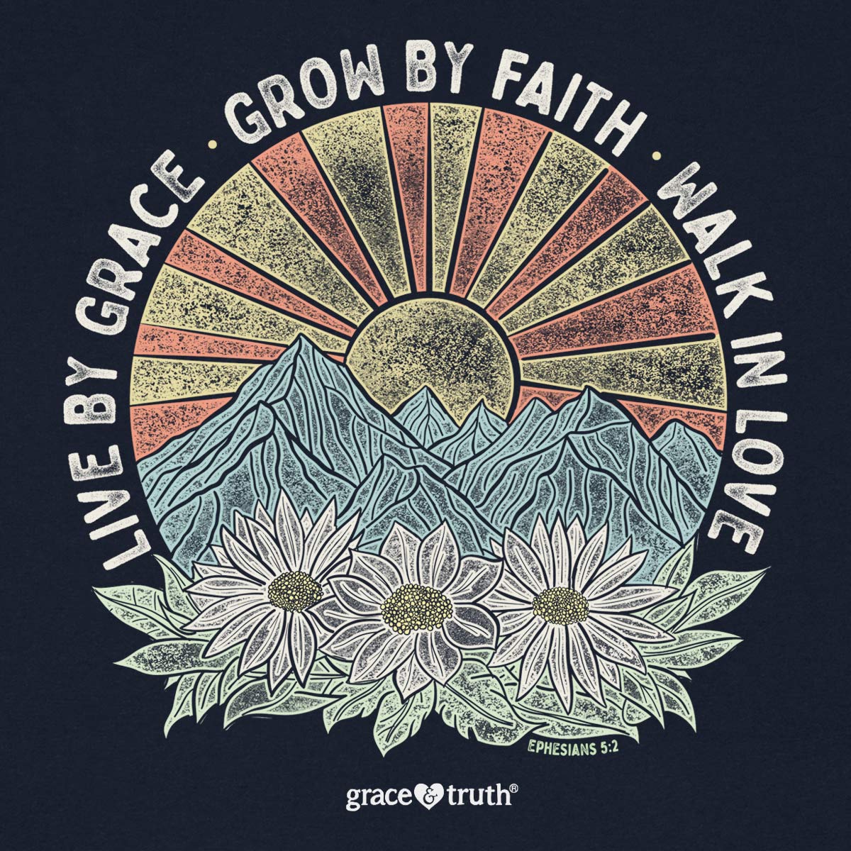 grace & truth Womens T-Shirt Grace Secondary image