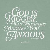 grace & truth Womens T-Shirt God Is Bigger