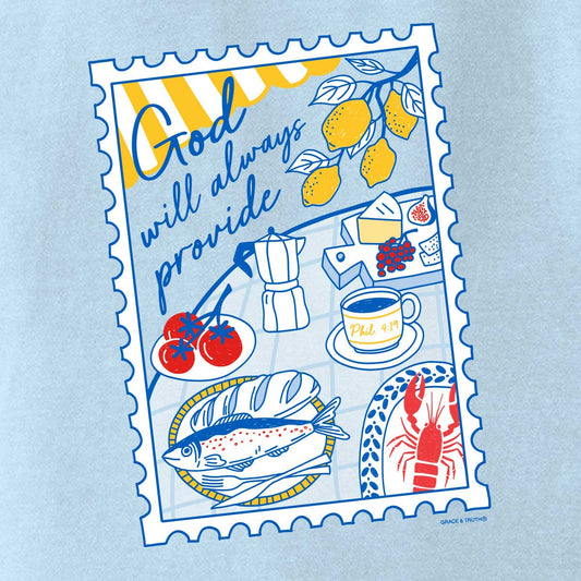 grace & truth Womens T-Shirt God Will Always Provide