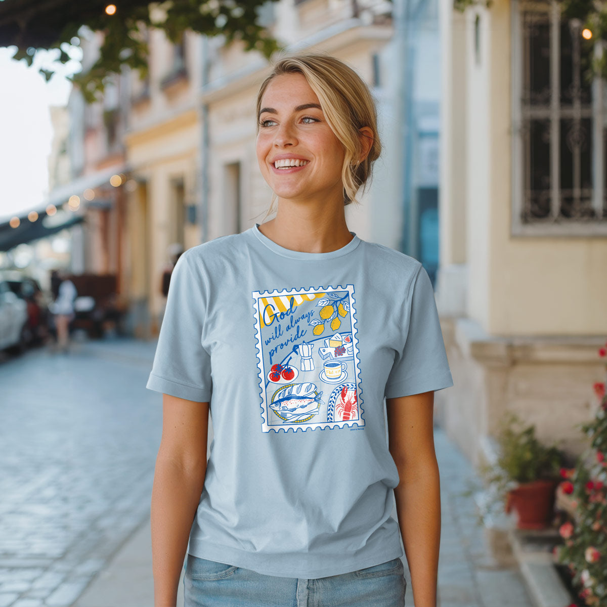 grace & truth Womens T-Shirt God Will Always Provide