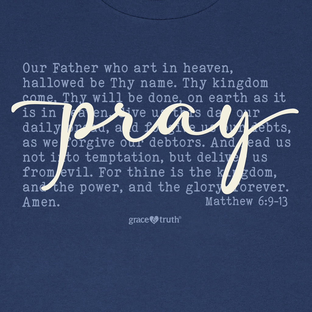 grace & truth Womens T-Shirt Lord's Prayer