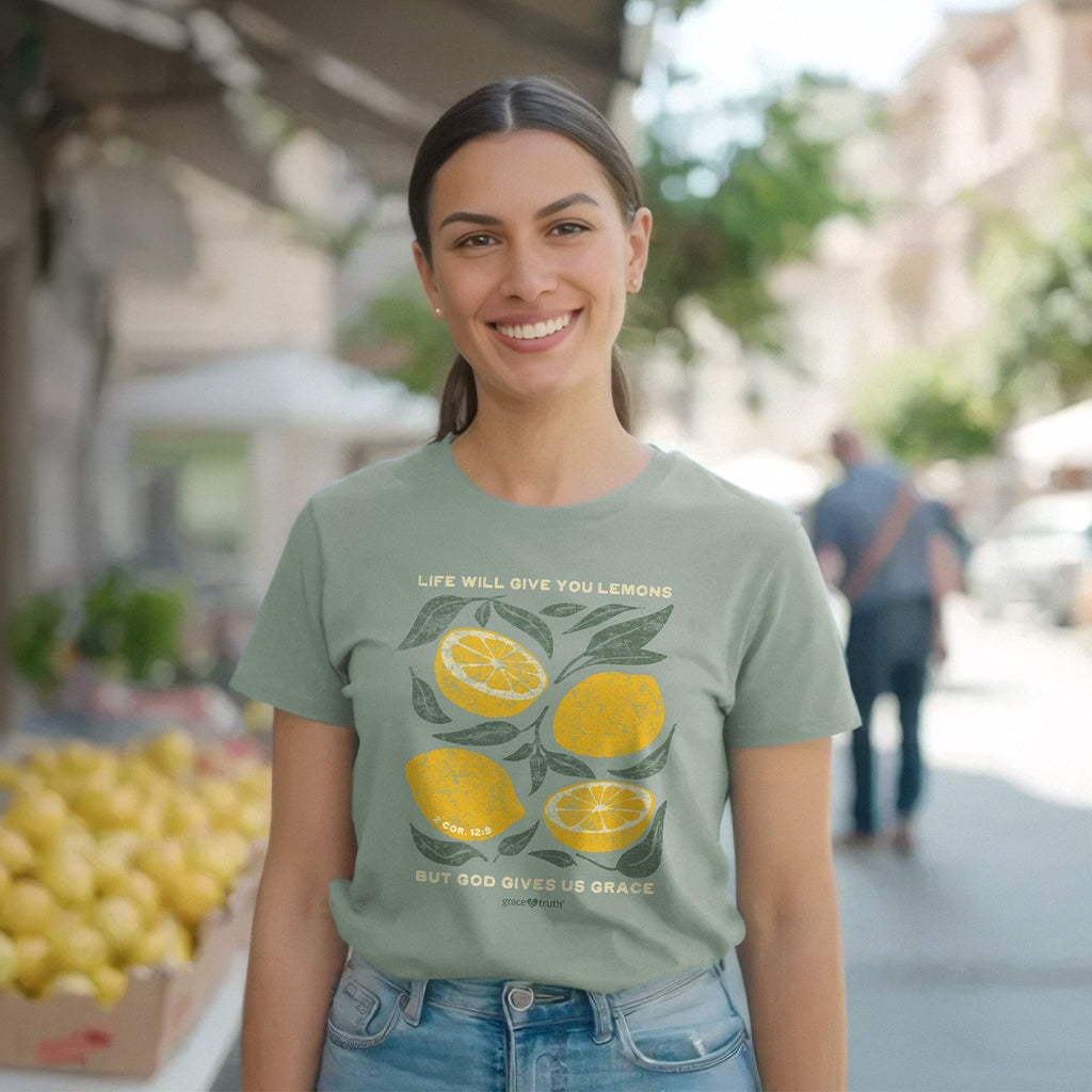 grace & truth Womens T-Shirt Lemons