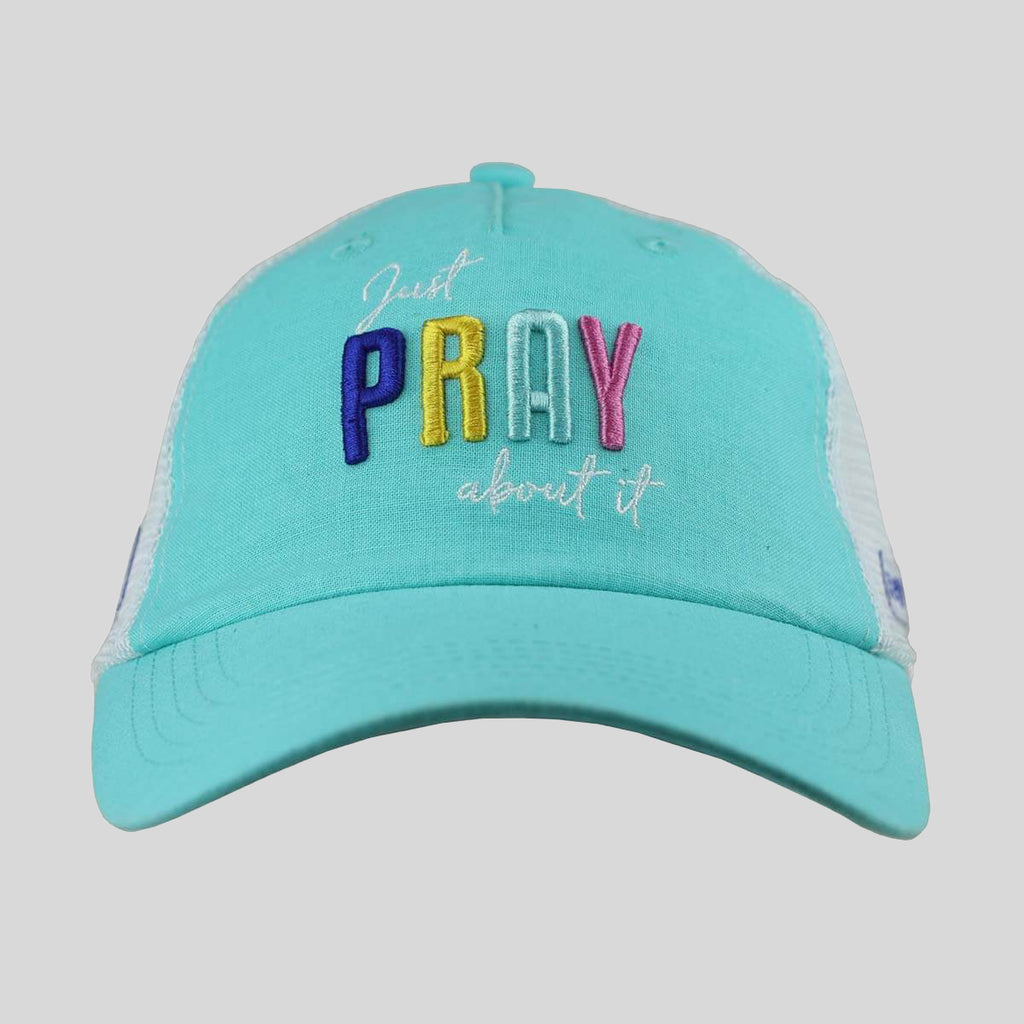 grace & truth Womens Cap Just Pray About It