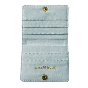 grace & truth Blessed Keychain ID Case