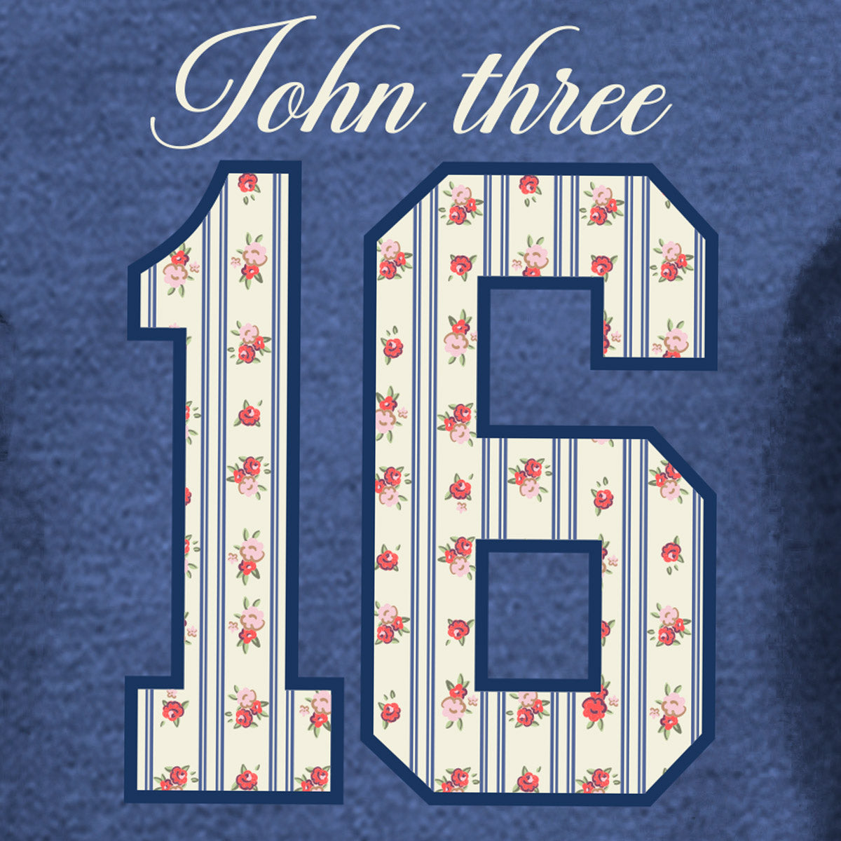 grace & truth Womens Hooded T-Shirt John 3:16 Secondary image