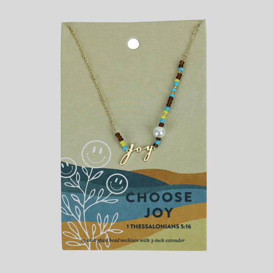 grace & truth Womens Necklace Choose Joy