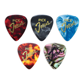 Kerusso 5 Pack Pick Jesus Guitar Picks