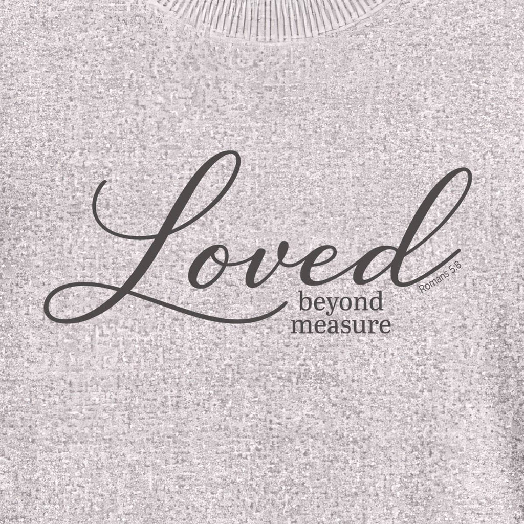 grace & truth Womens Sweater Fleece Loved
