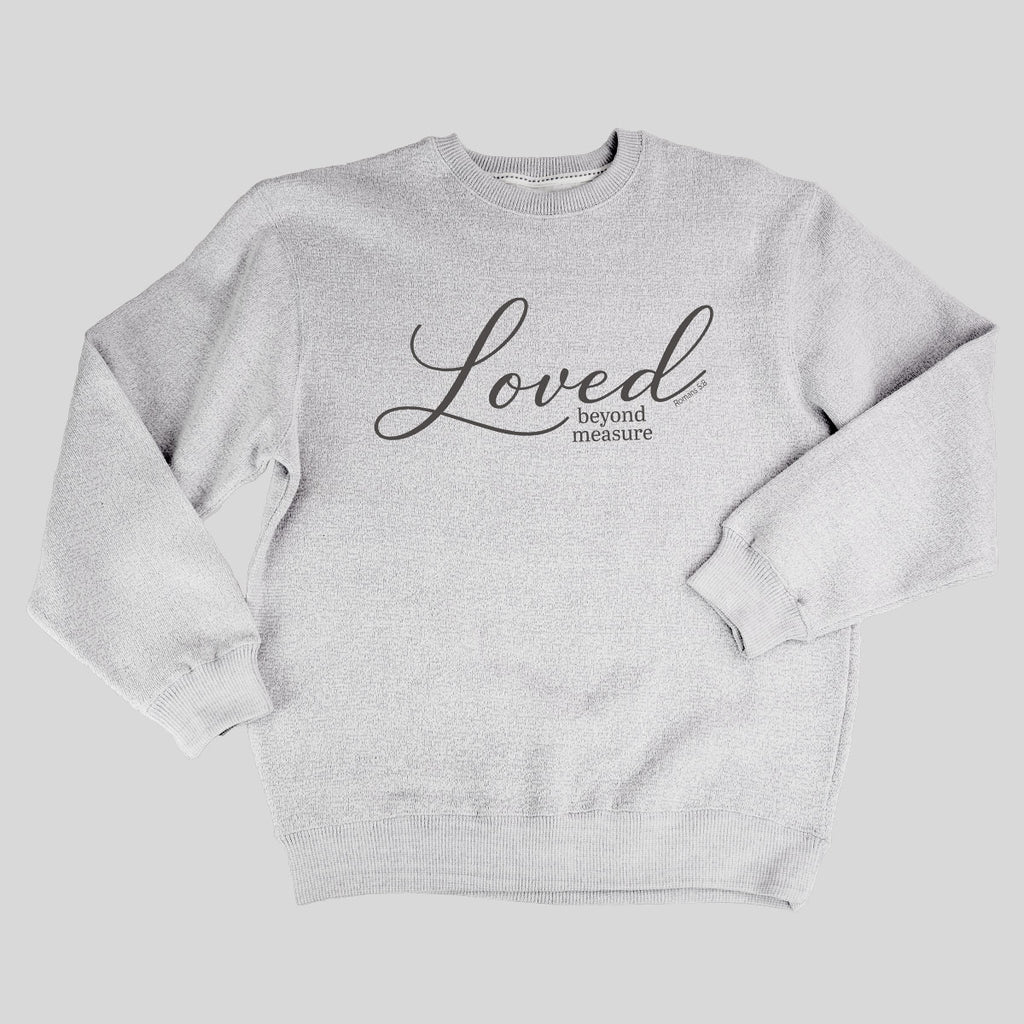 grace & truth Womens Sweater Fleece Loved