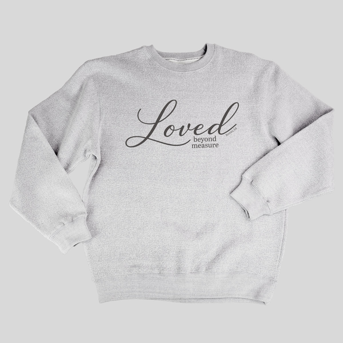 grace & truth Womens Sweater Fleece Loved