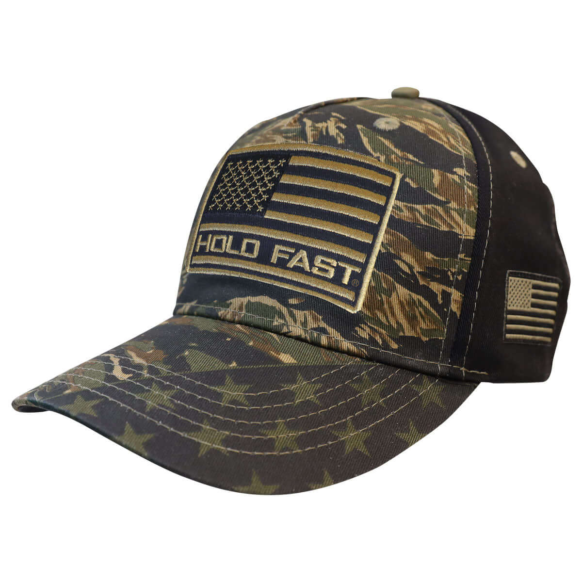 HOLD FAST Mens Cap Tiger Stripe Flag