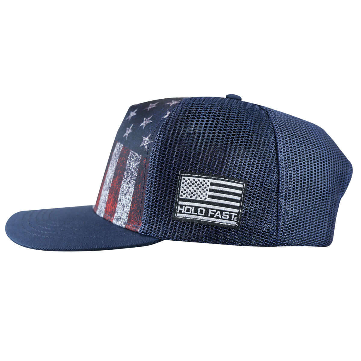 HOLD FAST Mens Cap Patriotic Flag