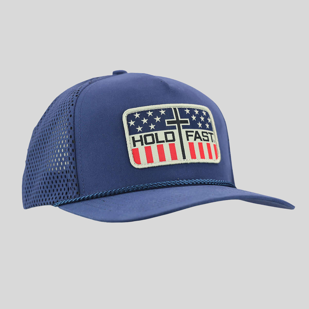 HOLD FAST Mens Cap Flag Patch Main image