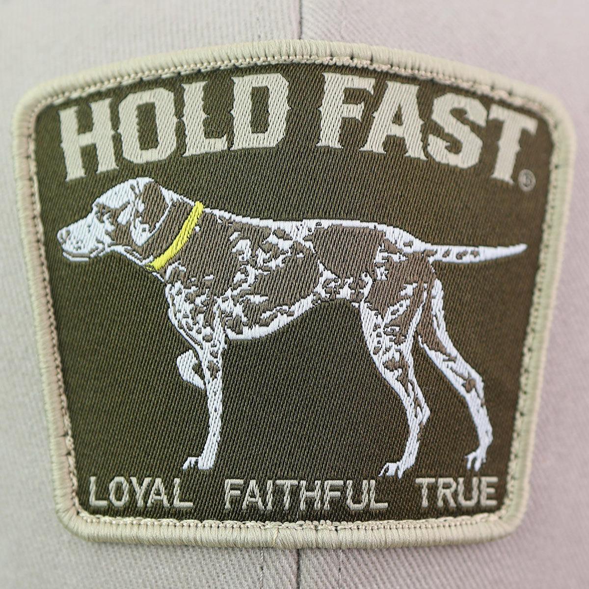 HOLD FAST Mens Cap Hunting Dog