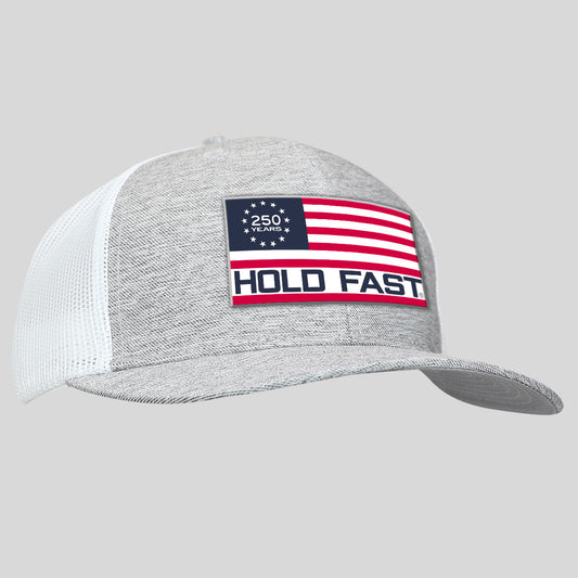 HOLD FAST Mens Cap Heathered Flag
