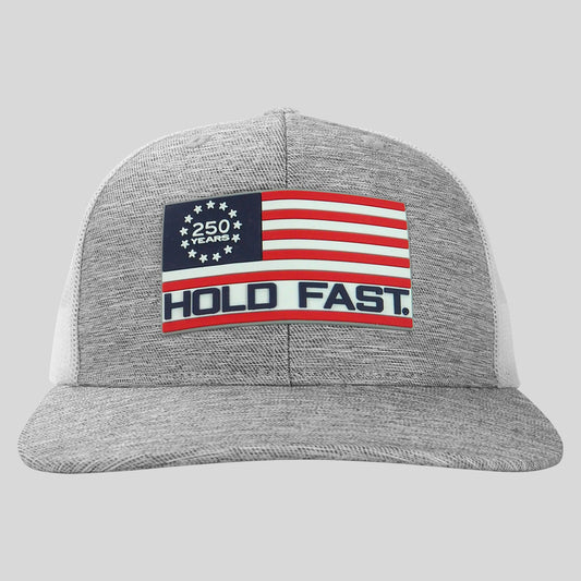 HOLD FAST Mens Cap Heathered Flag