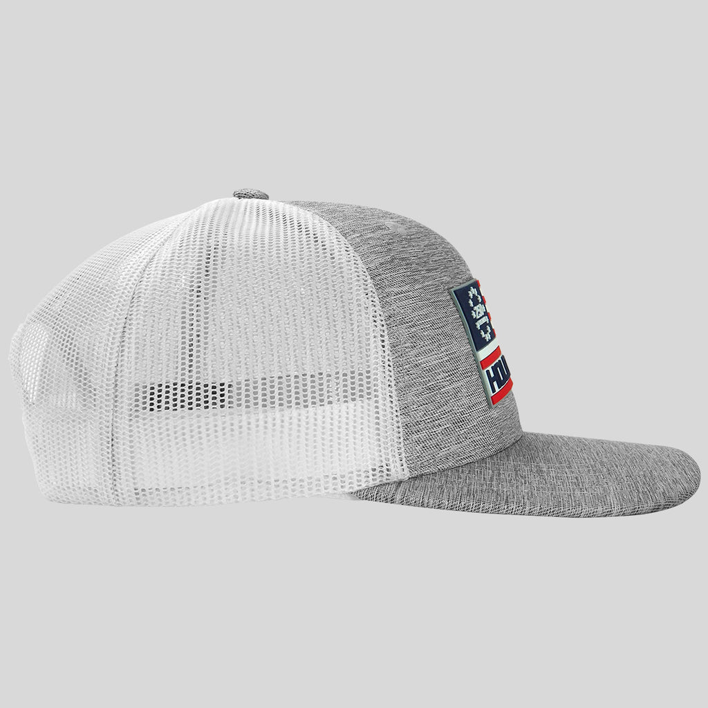 HOLD FAST Mens Cap Heathered Flag