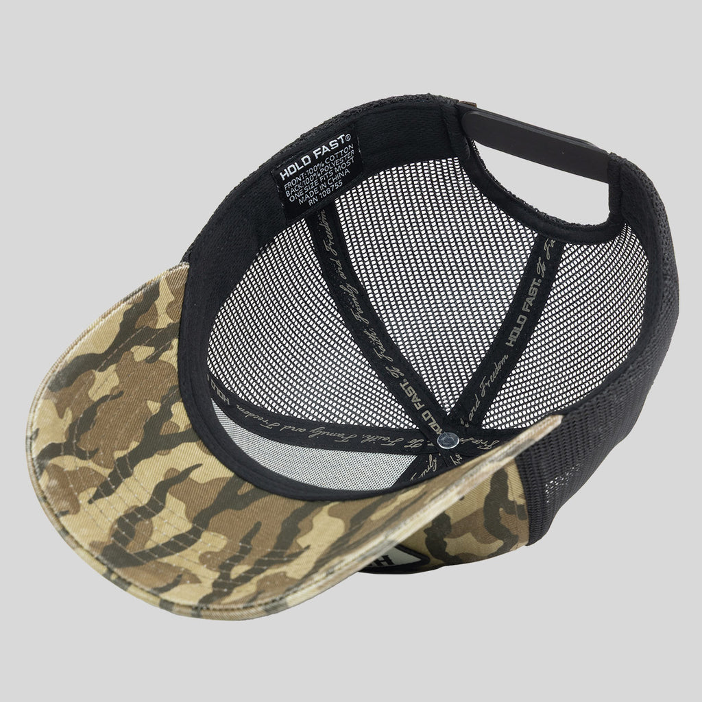 Hold Fast Mens Cap Dig Deep Antler Camo