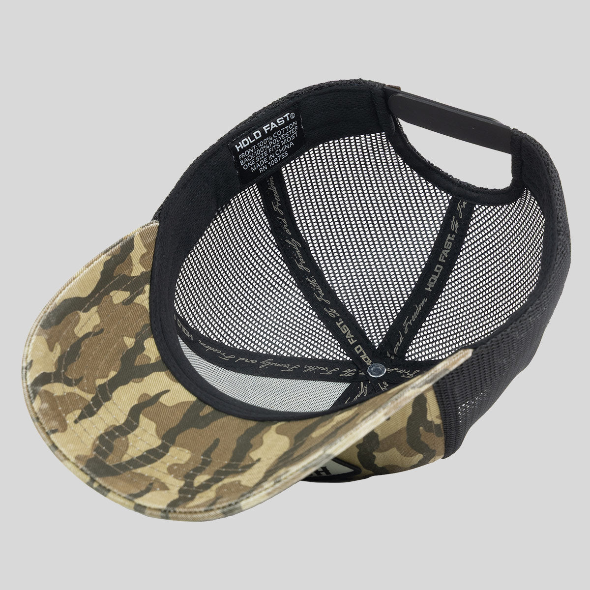 Hold Fast Mens Cap Dig Deep Antler Camo