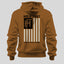 HOLD FAST Mens Hoodie Interlocking Logo Flag