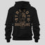 HOLD FAST Mens Hoodie Strength Through Discipline
