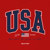 HOLD FAST Kidz T-Shirt USA Strong Red
