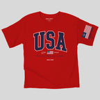 HOLD FAST Kidz T-Shirt USA Strong Red