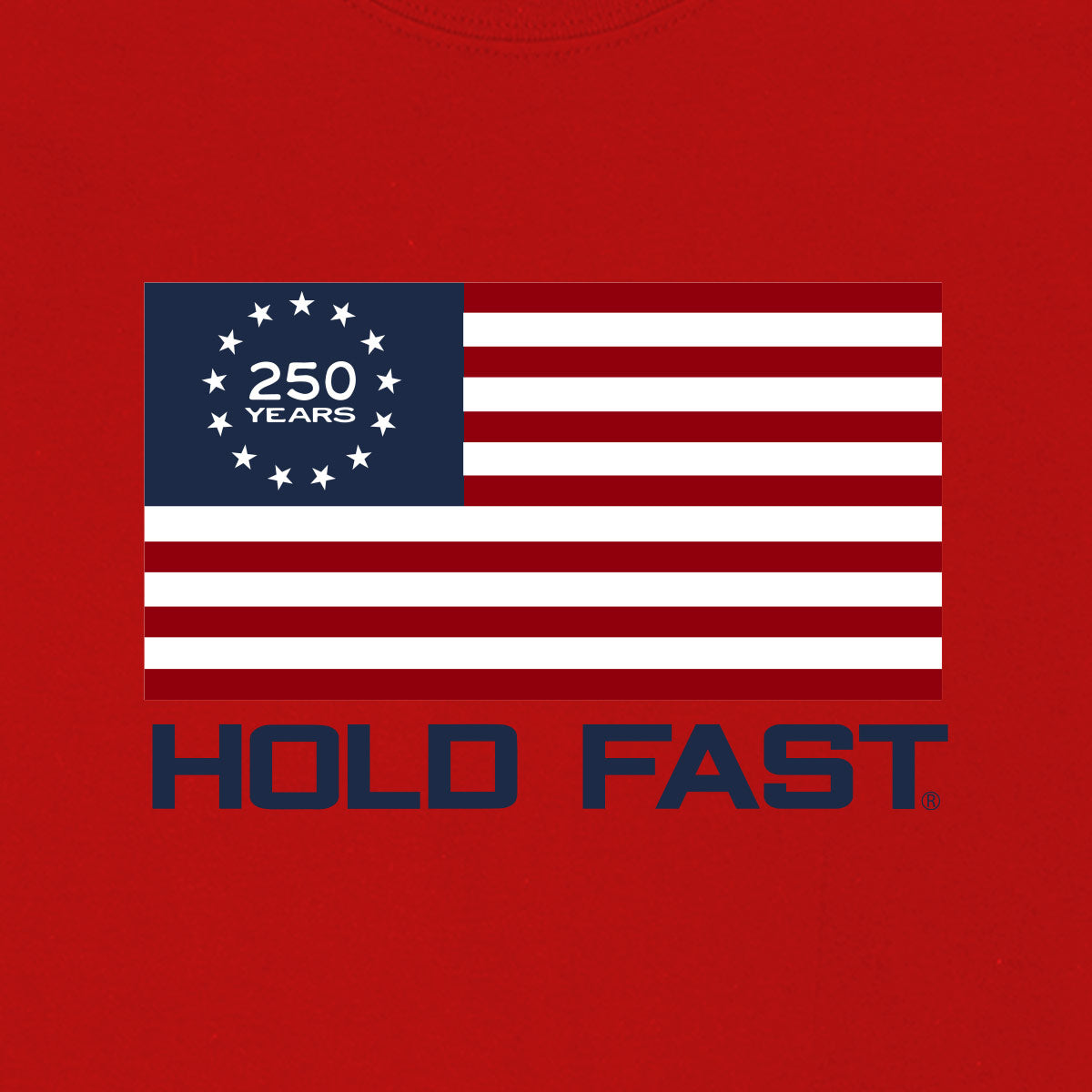 HOLD FAST Kidz T-Shirt USA Strong Red