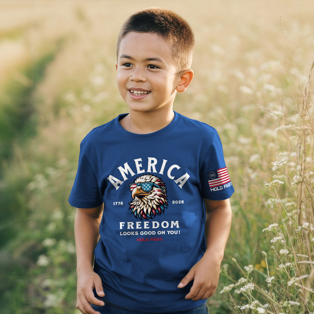 HOLD FAST Kidz T-Shirt America Eagle