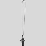 HOLD FAST Mens Necklace Wrapped Flag Cross