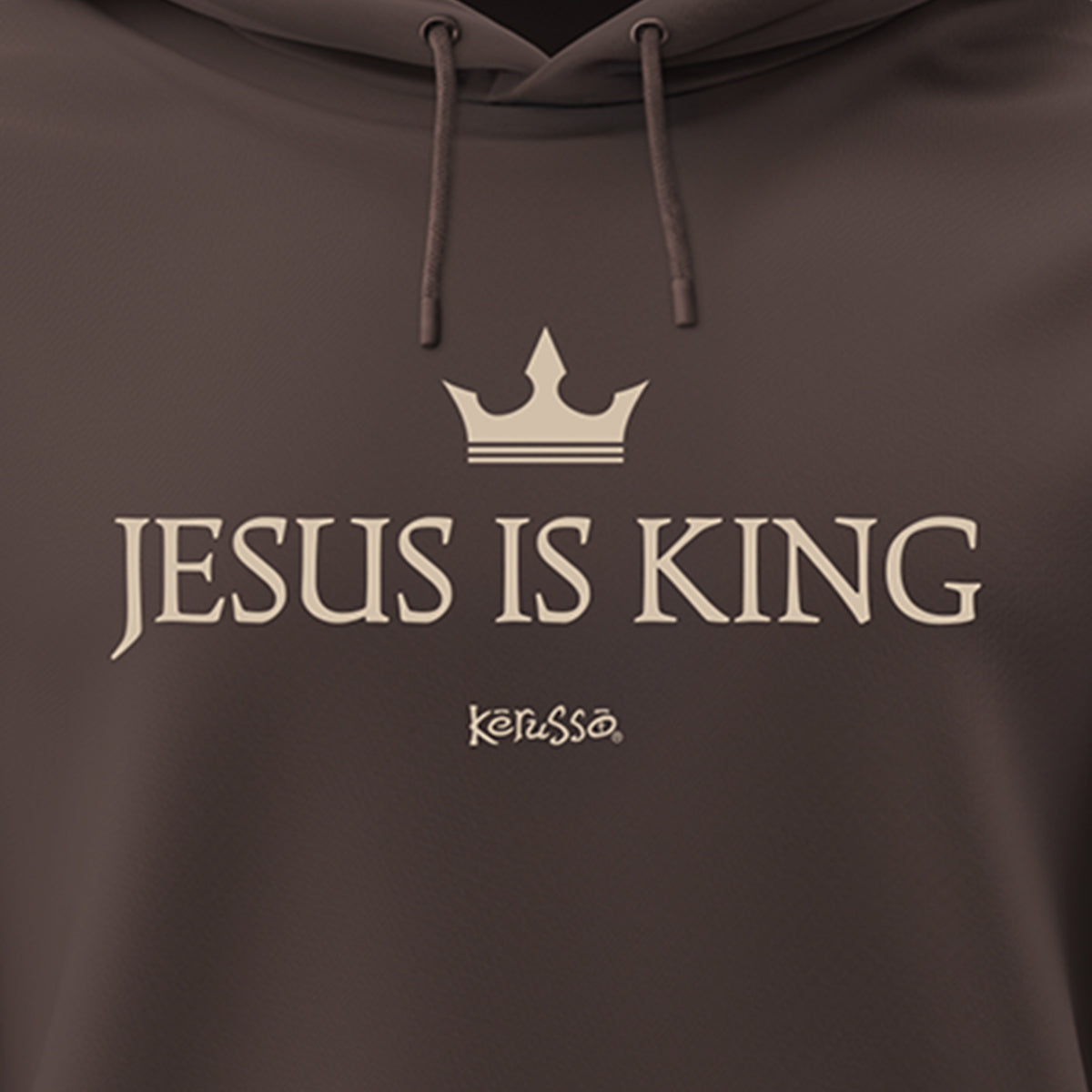 Kerusso Mens Hoodie Jesus Is King Secondary image