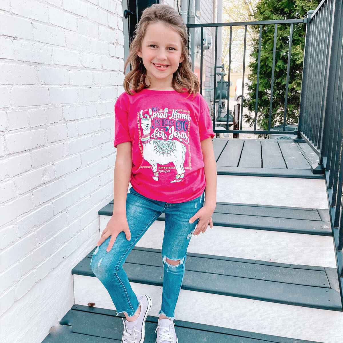 Kerusso Kids T-Shirt Llama