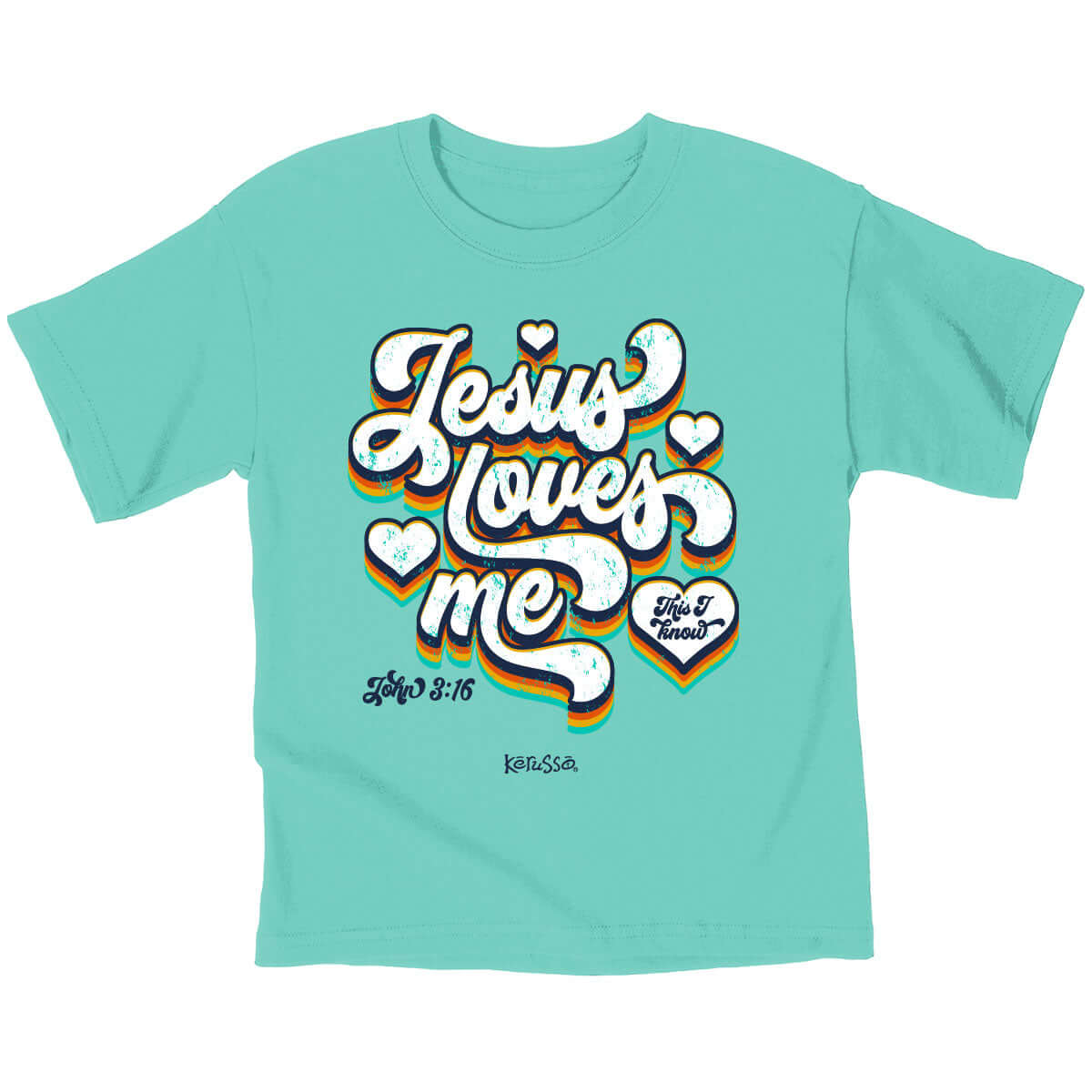 Kerusso Kids T-Shirt Jesus Loves Me