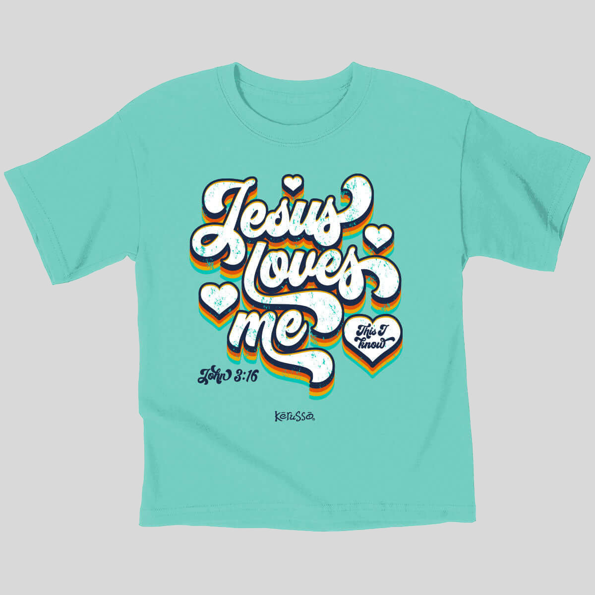 Kerusso Kids T-Shirt Jesus Loves Me