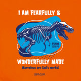 Kerusso Kids T-Shirt Wonderfully Made Dinosaur
