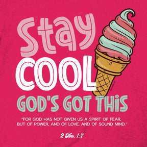 Kerusso Kids T-Shirt Stay Cool God's Got This