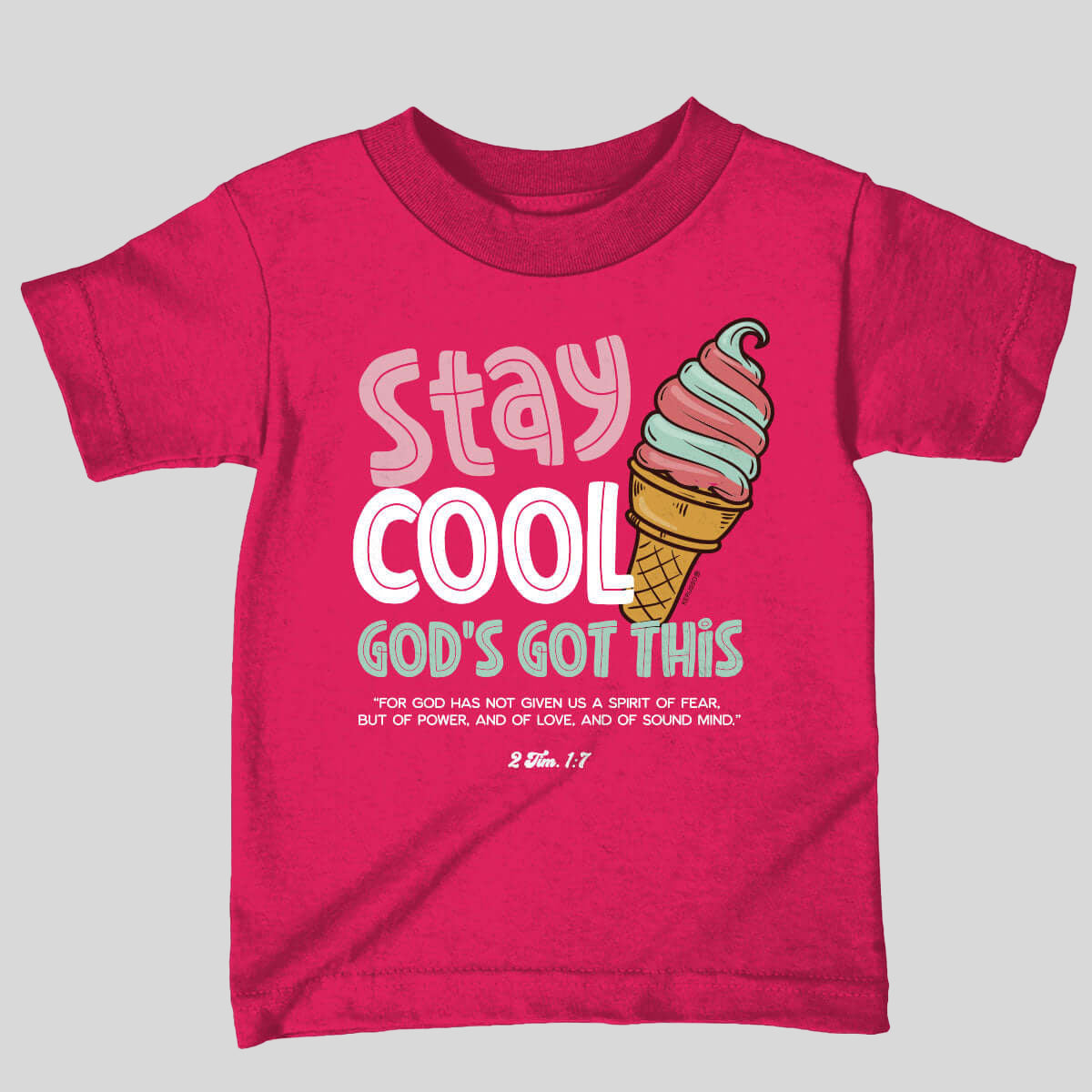 Kerusso Kids T-Shirt Stay Cool God's Got This Main image