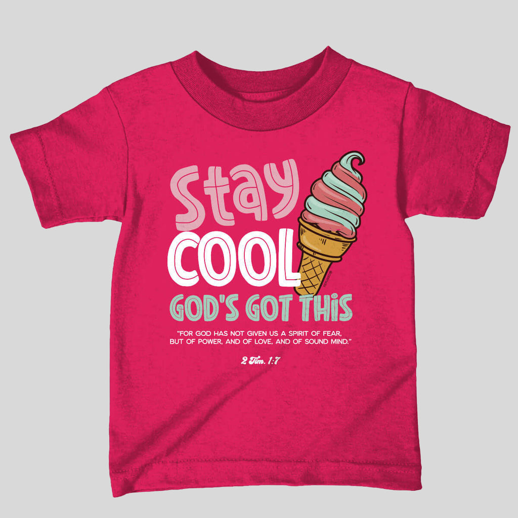 Kerusso Kids T-Shirt Stay Cool God's Got This