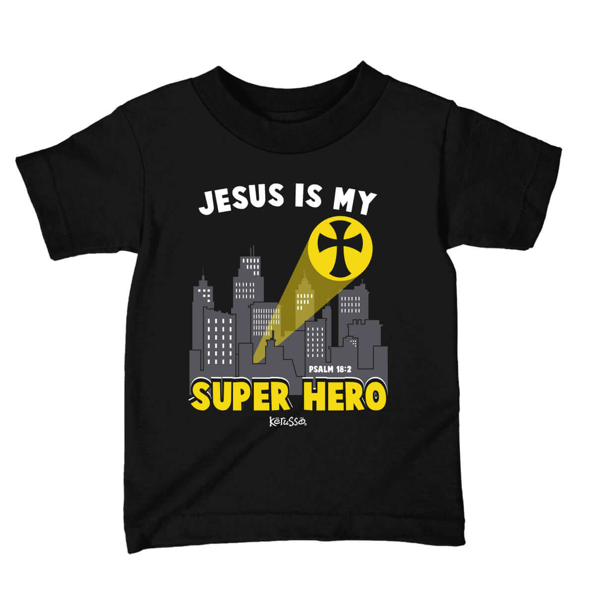 Kerusso Kidz T-Shirt Jesus Super Hero