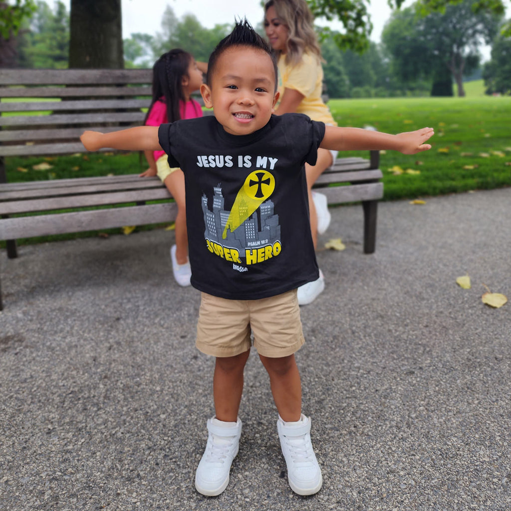 Kerusso Kidz T-Shirt Jesus Super Hero