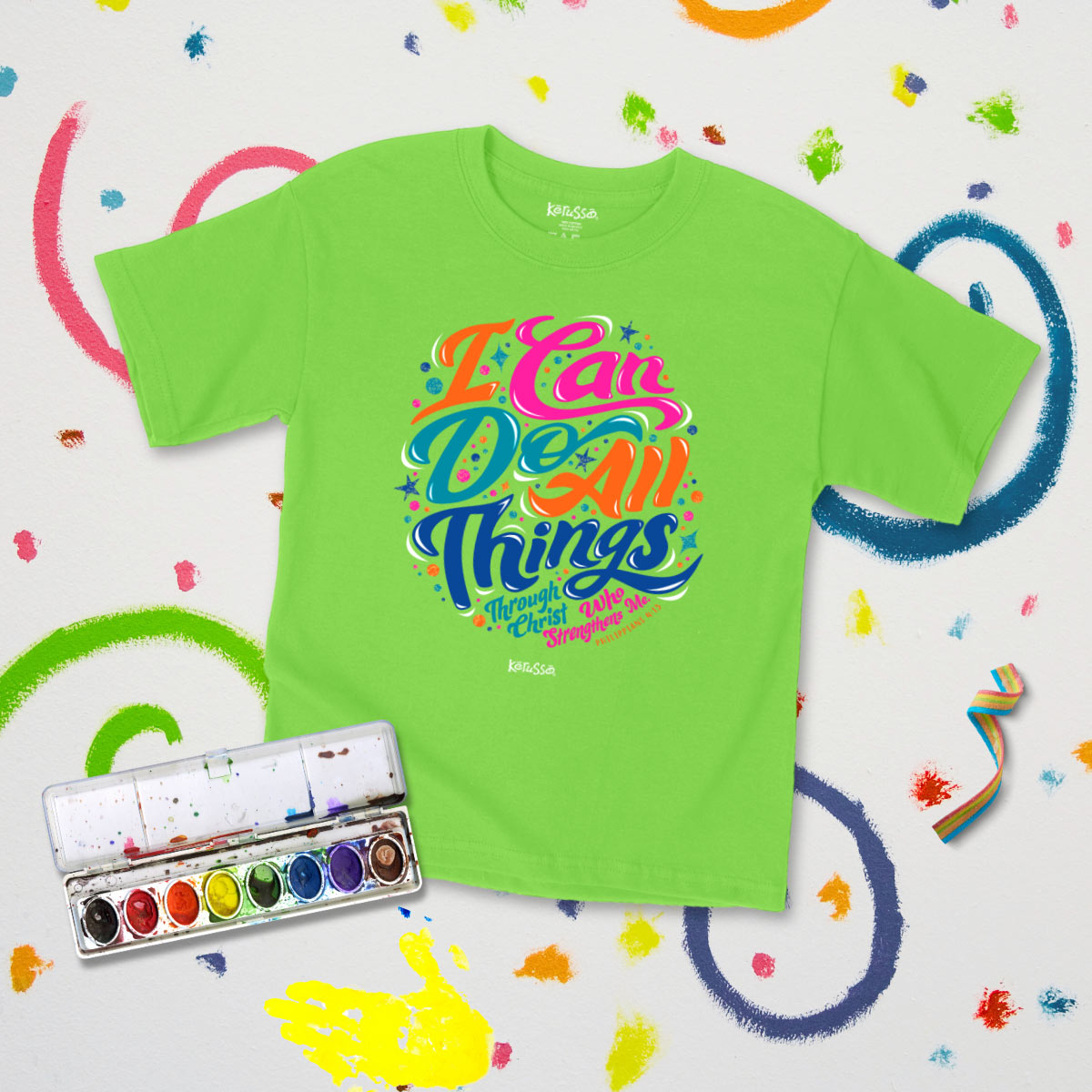Kerusso Kids T-Shirt I Can Do All Things