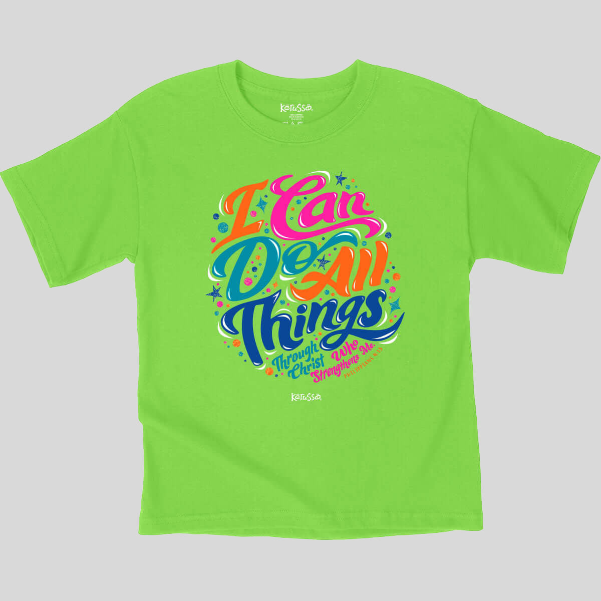 Kerusso Kids T-Shirt I Can Do All Things Main image