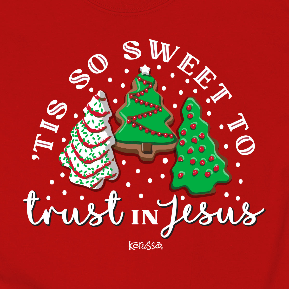 VVNTY Kerstshirt kinderen Christmas Tree T-shirt Kids korte mouwen tops