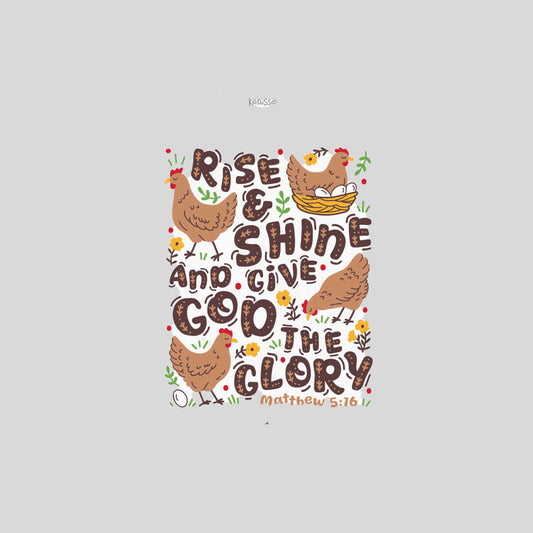 Kerusso Kidz T-Shirt Rise And Shine